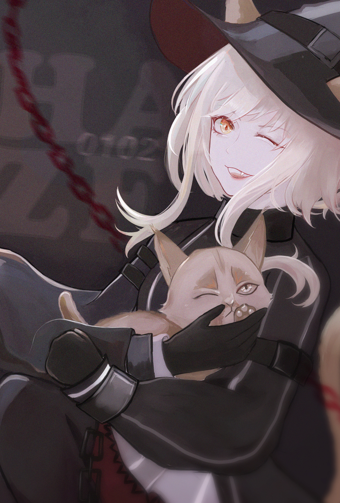 明日方舟美图/高清壁纸搬运,夜烟篇