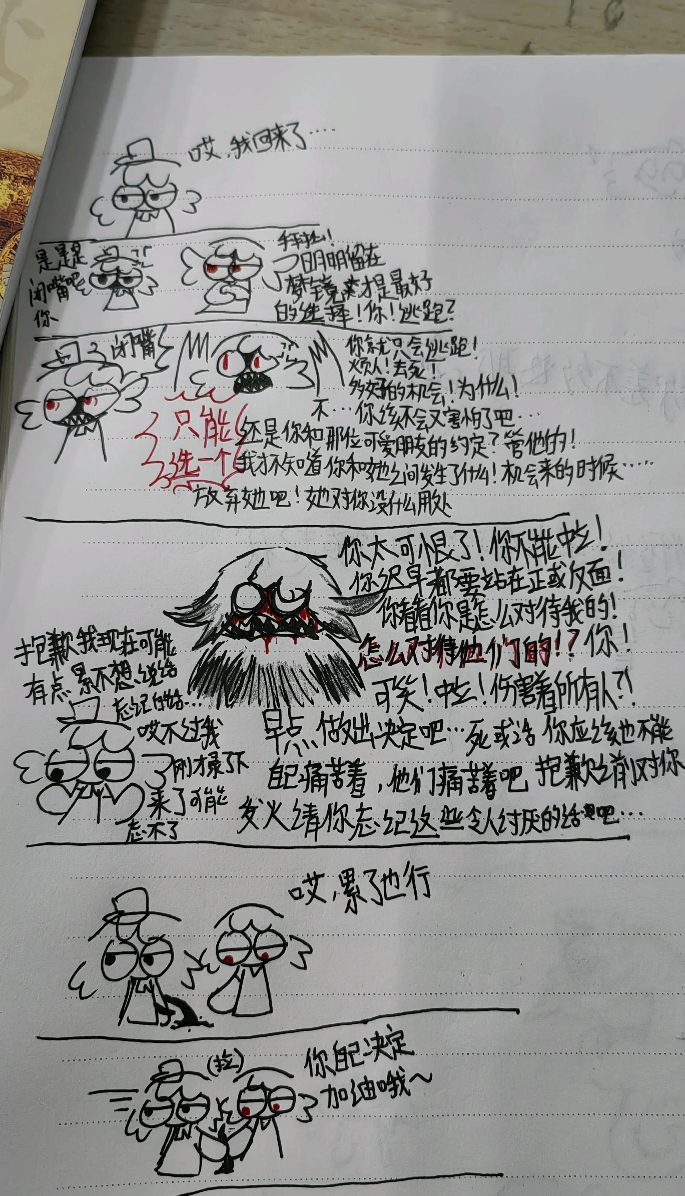 其实形象很早就有了↓(2021年的)潜意识每日嗝屁(手里的是潜意识的