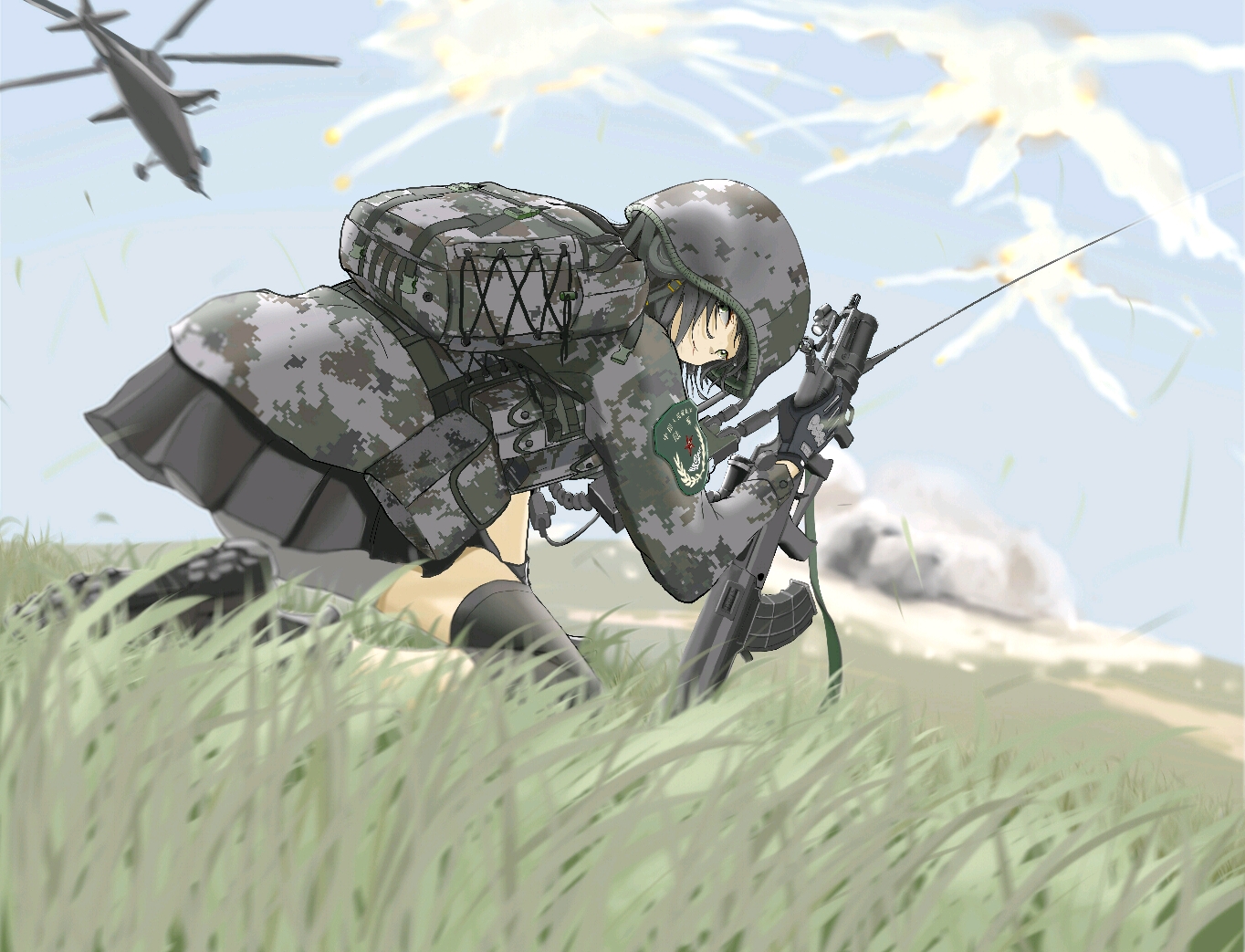 【p站】军事篇:战术少女(10)