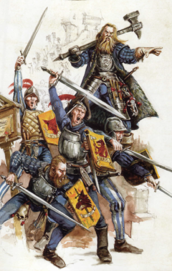 【中古战锤】帝国中坚——行省军团(state troops)