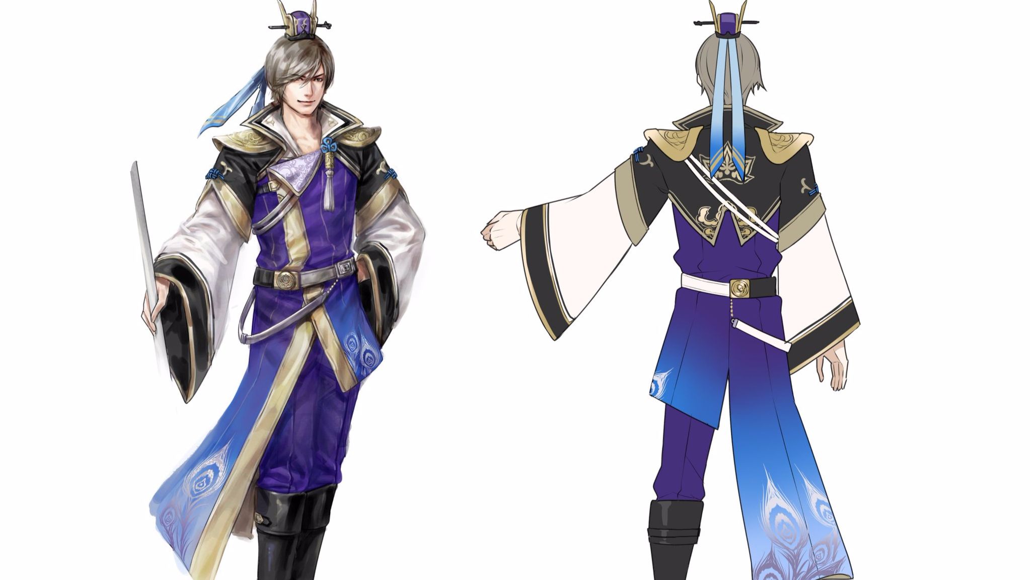 真三國無双]郭嘉&荀彧ミニ ハーバリウム - Crystal Cube【真・三國無双