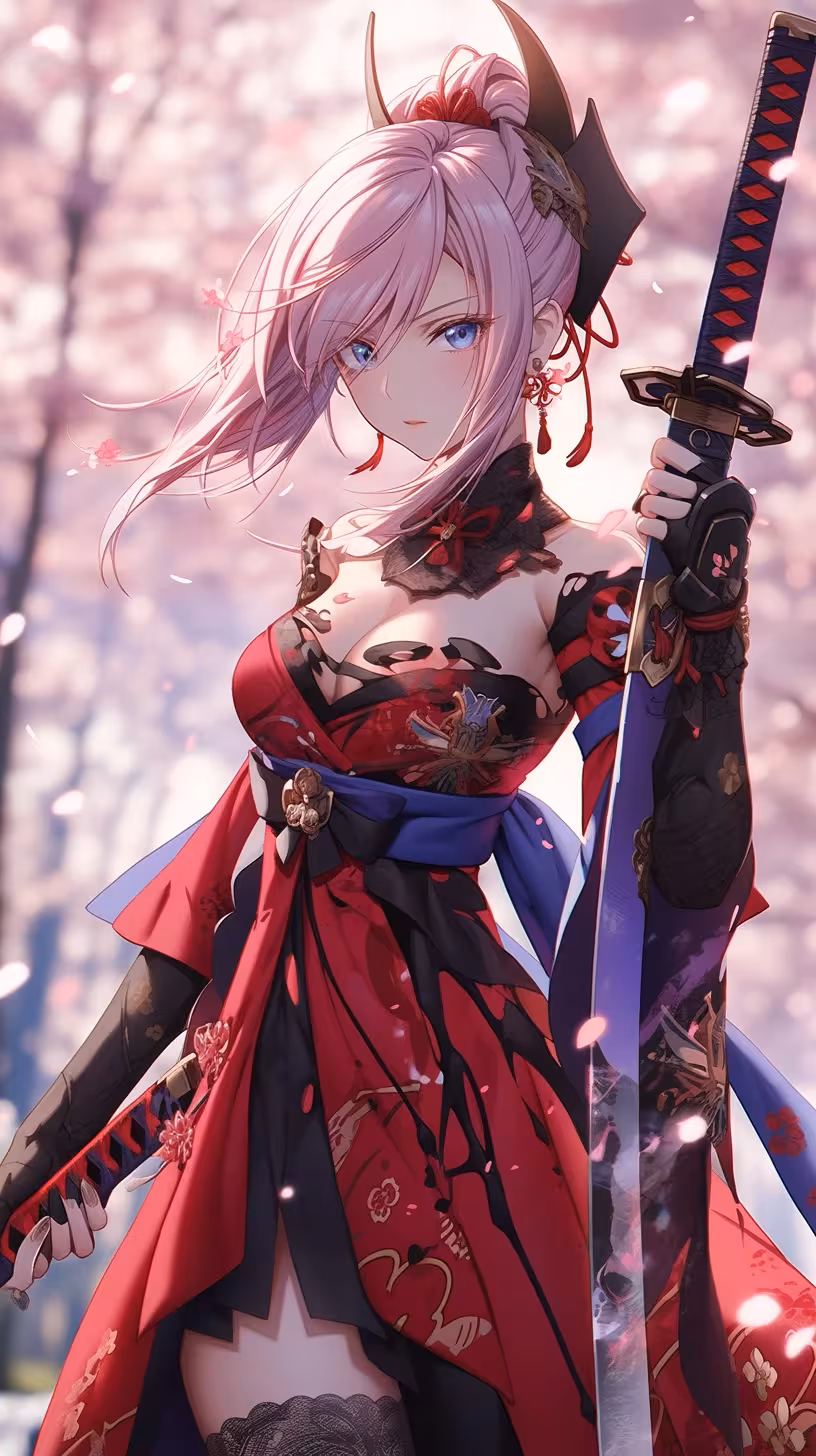 【ai绘画】fate系列宫本武藏高清美图壁纸欣赏(4) - 哔哩哔哩