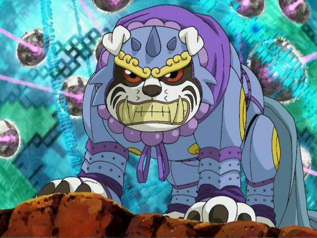 招杜罗兽犬神兽チャツラモンcaturamon