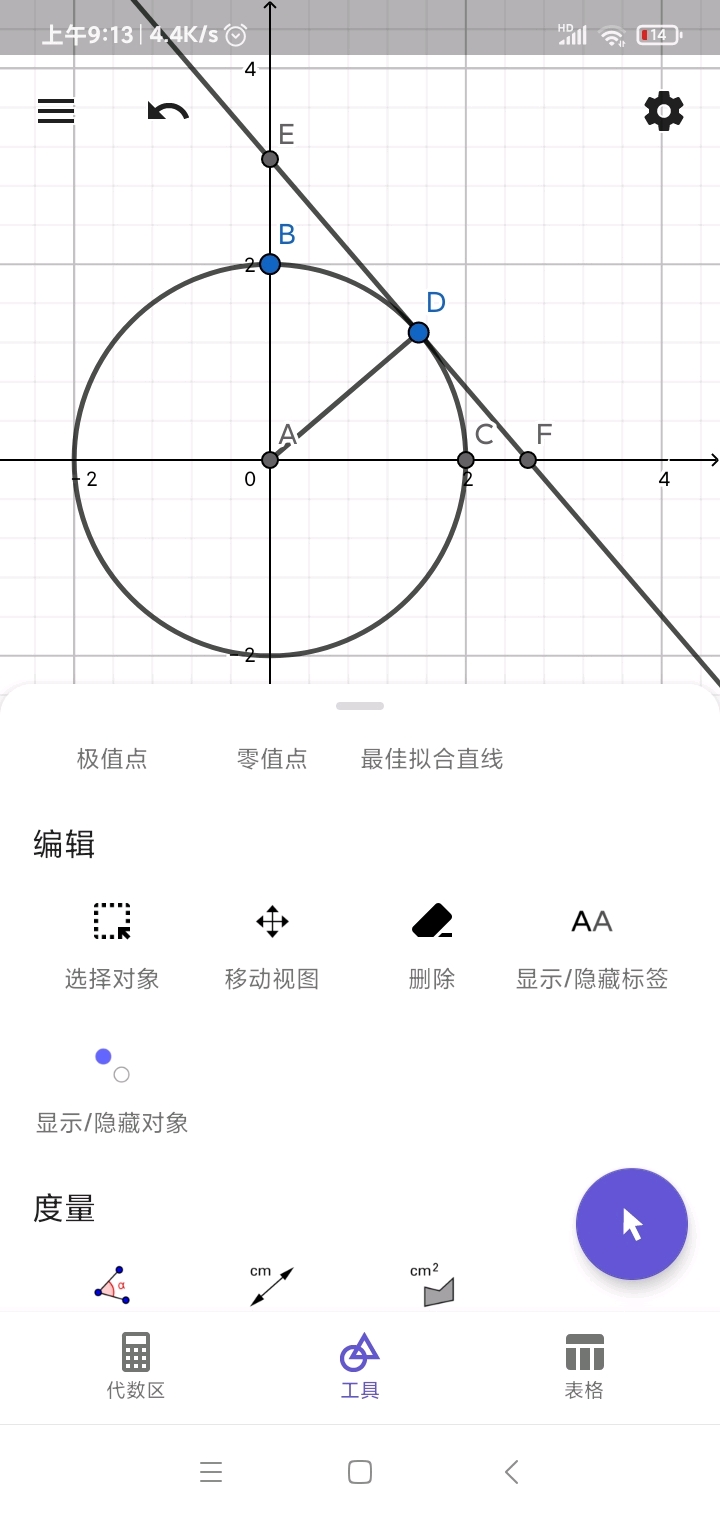 关于“过圆外一点做圆的切线”的简单理解 哔哩哔哩