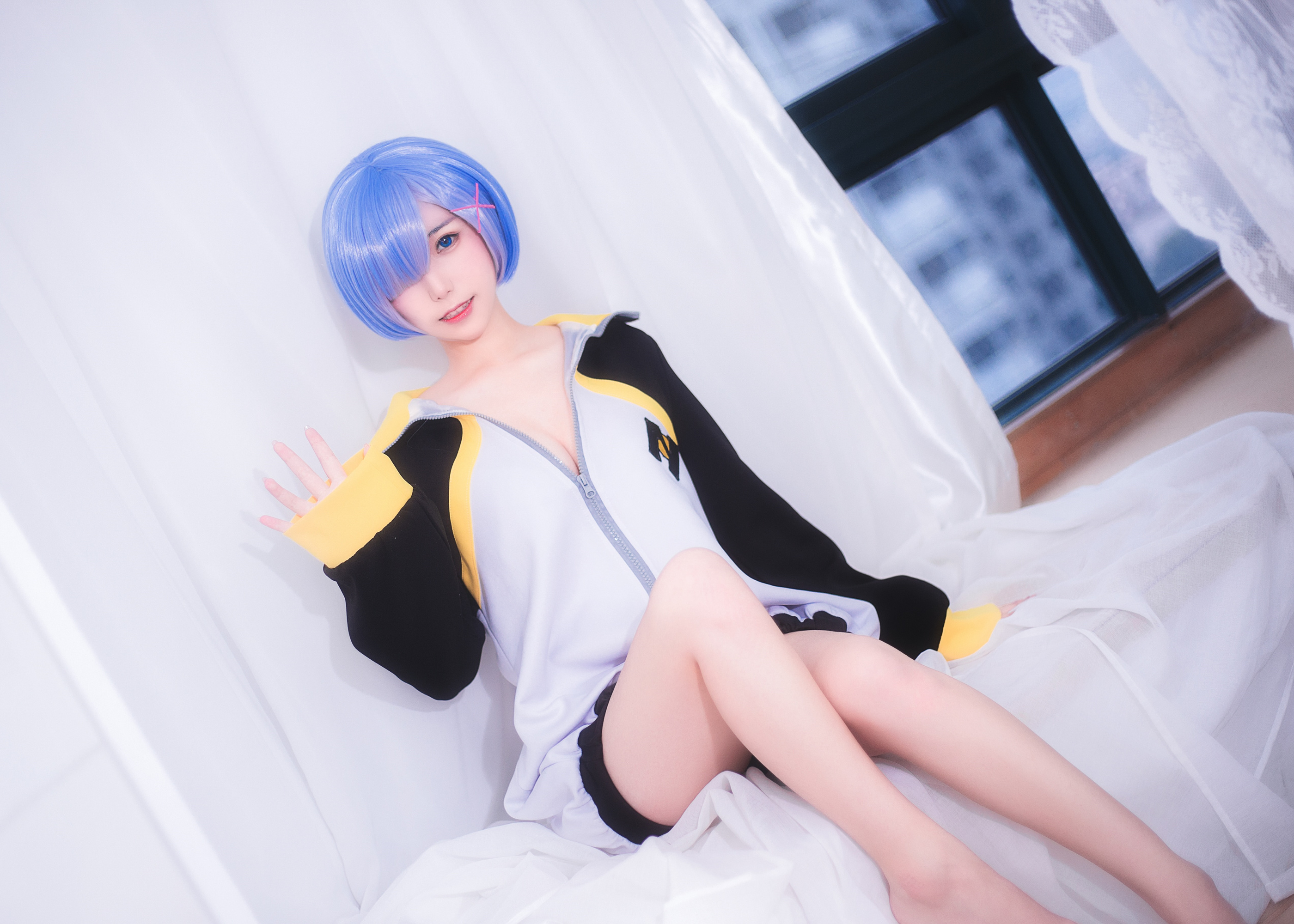 芋圆侑子SJ蕾姆运动服cosplay4