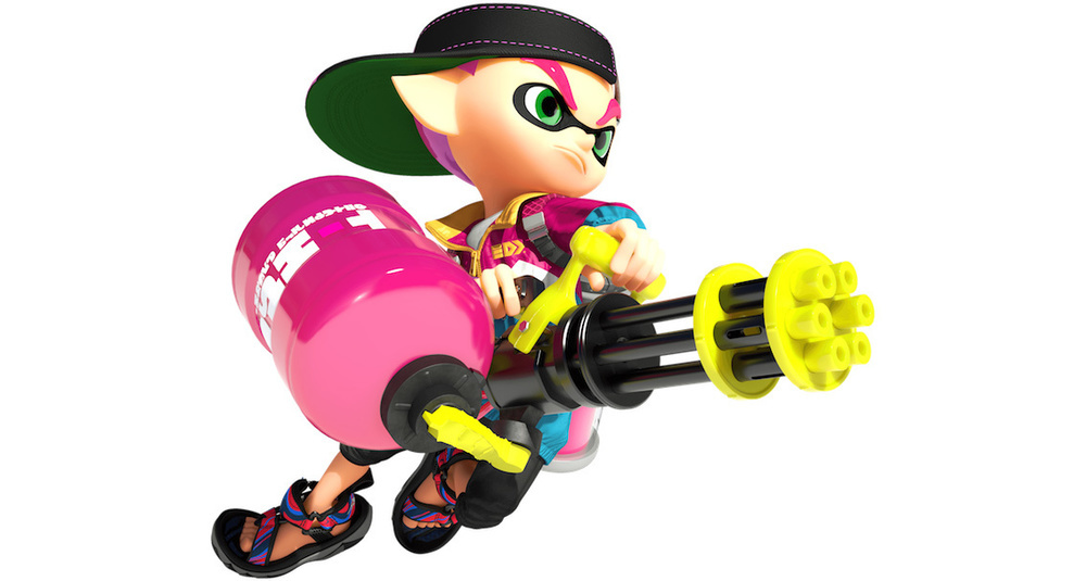 《splatoon 2》里那些怪趣武器的原型都是什么?