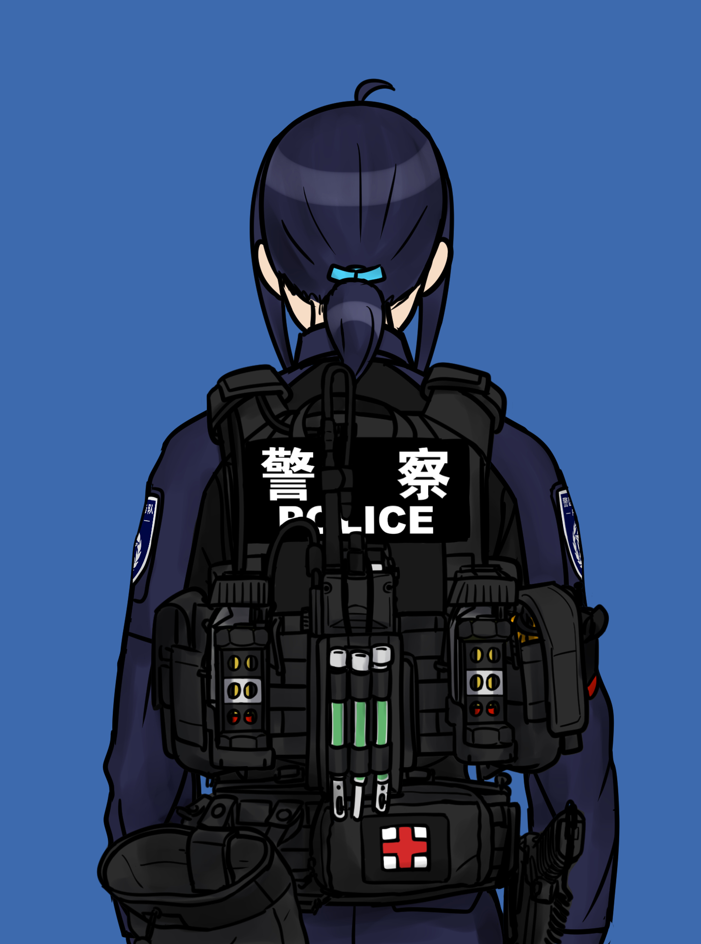 《警花日记》艾铃的特战背心配置