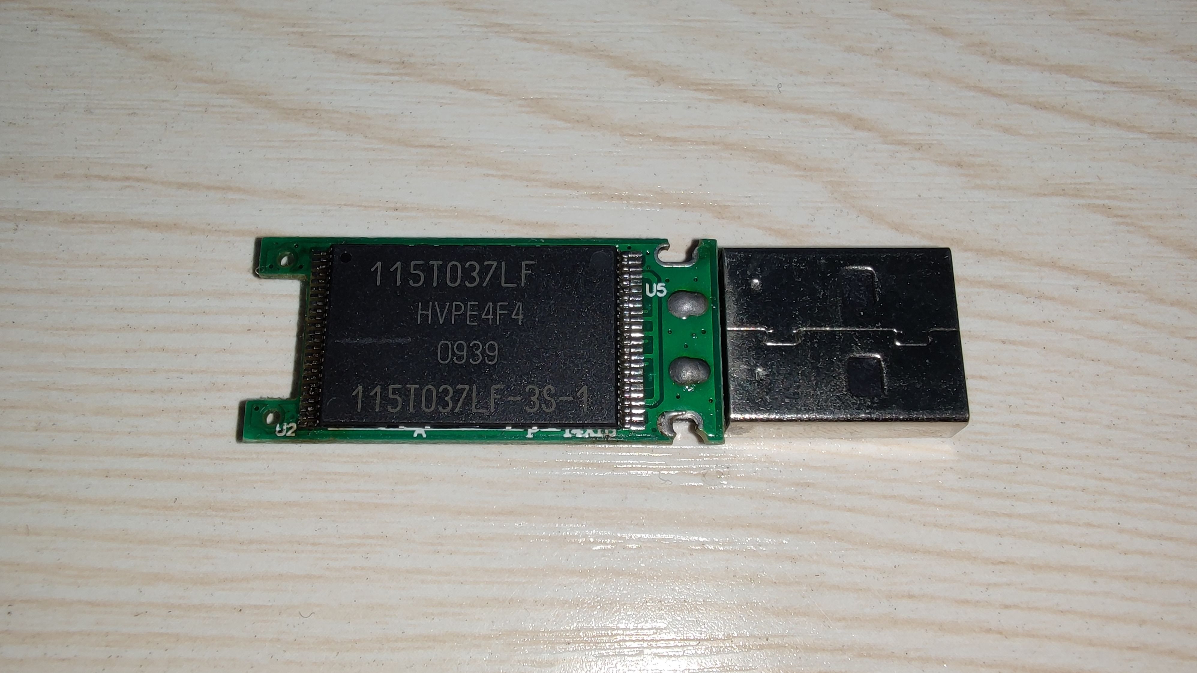 DIY方案U盘【安国AU6989SN-GTC+东芝43nmMLC 2GB】评测数据 - 哔哩哔哩