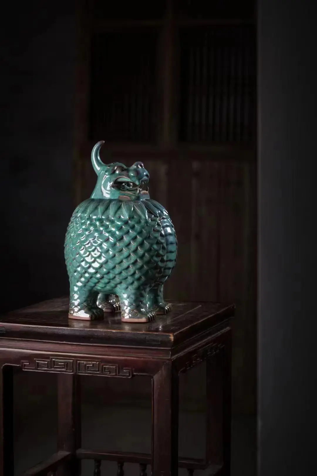 天禄貔貅 大宋官窑天禄貔貅/钧瓷貔貅 - 哔哩哔哩