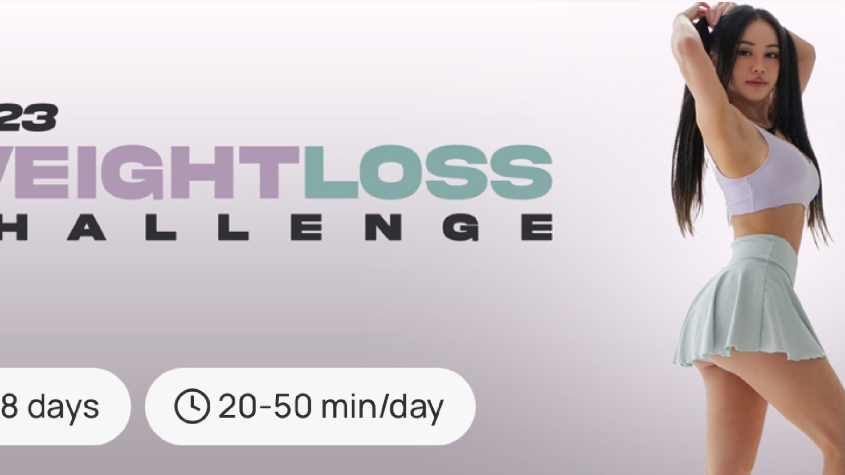 Chloe Ting 2023 Weight Loss 哔哩哔哩