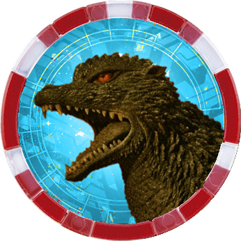 自制哥斯拉全套怪兽勋章