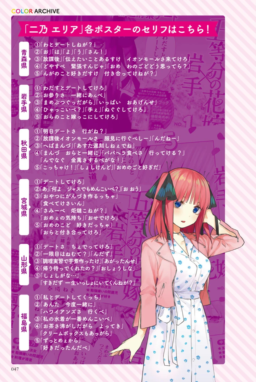 五等分的花嫁 角色书 五月