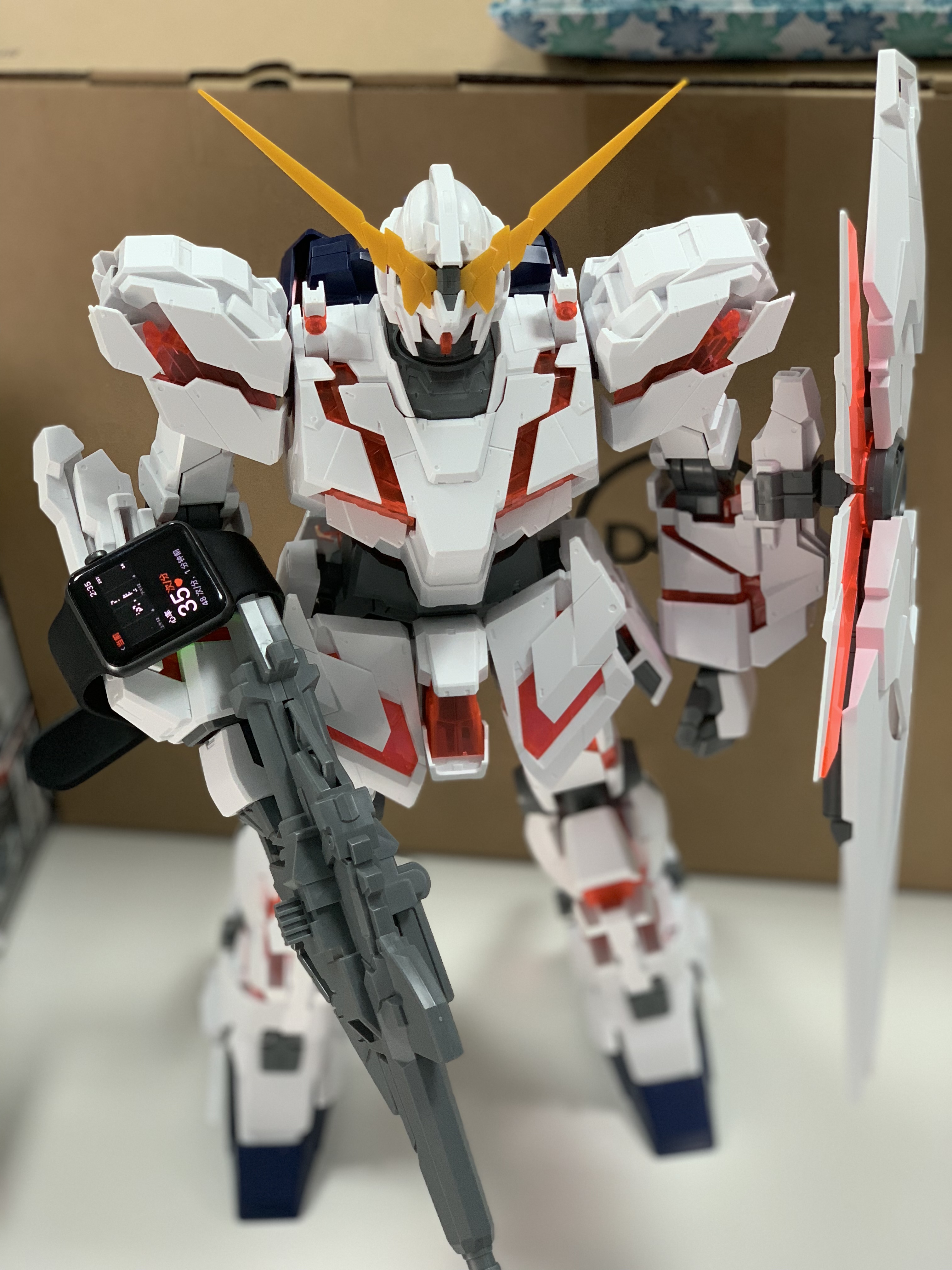 独角兽高达ntd发动,心跳如同明镜止水