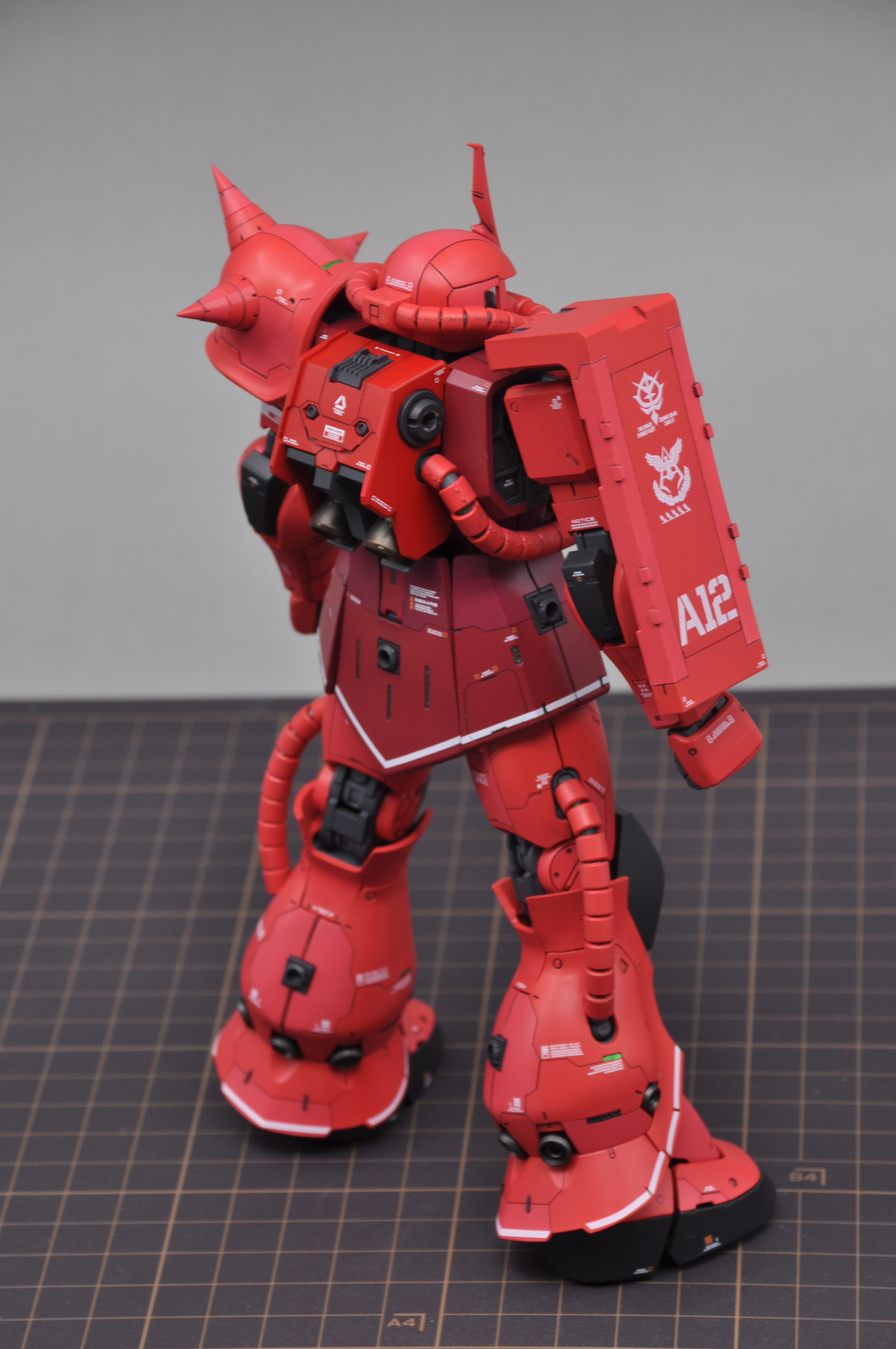 隆叔代工作品evo工作室gto版mg夏亚专用扎古ii型