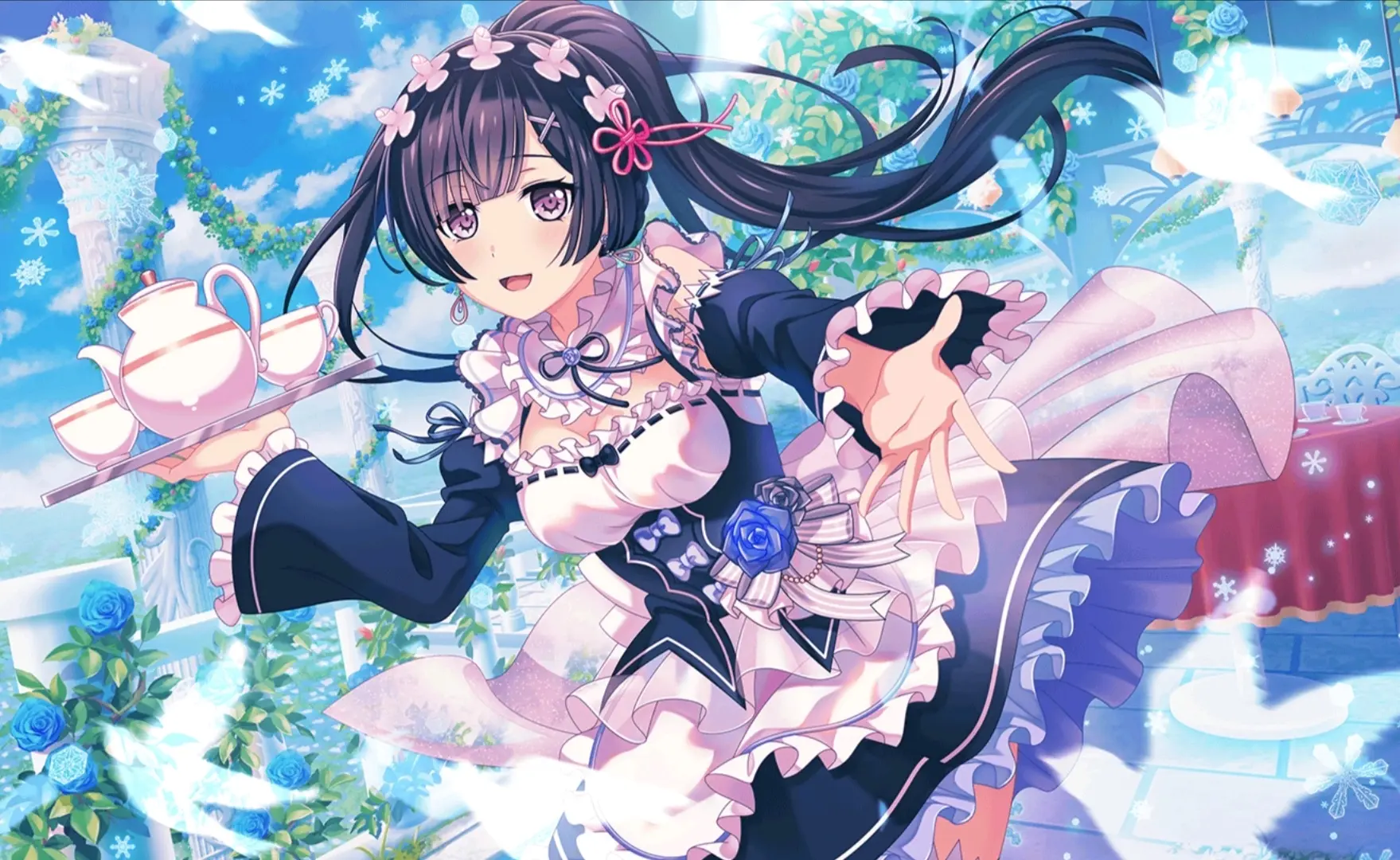 【bangdream/少女乐团派对】白金燐子全卡面鉴赏 - 哔哩哔哩