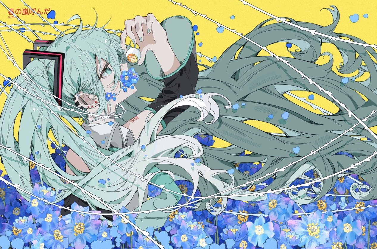 『初音ミク』16周年纪念贺图100张ღˇ