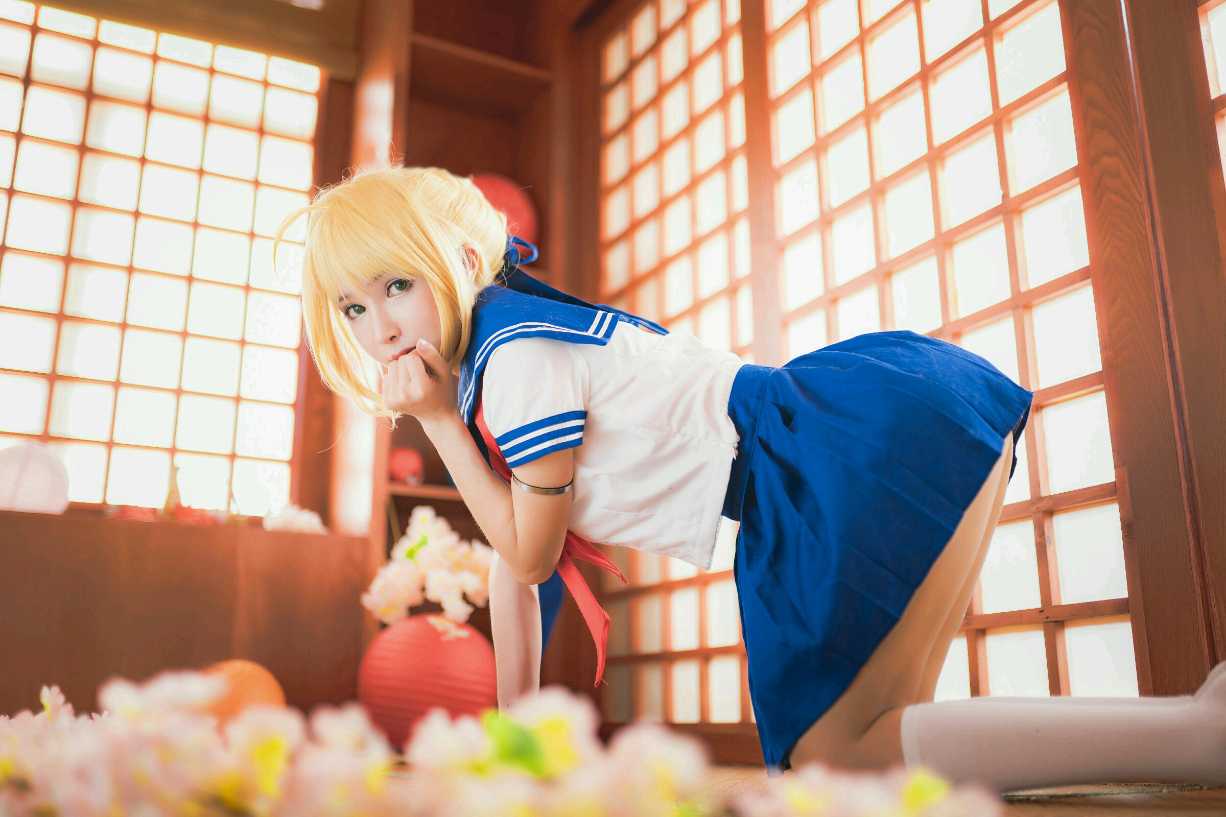 cos黑、白色、丝、吊带袜、世界级精美动漫壁纸、可爱、萌妹子、二次元!(第十五期)