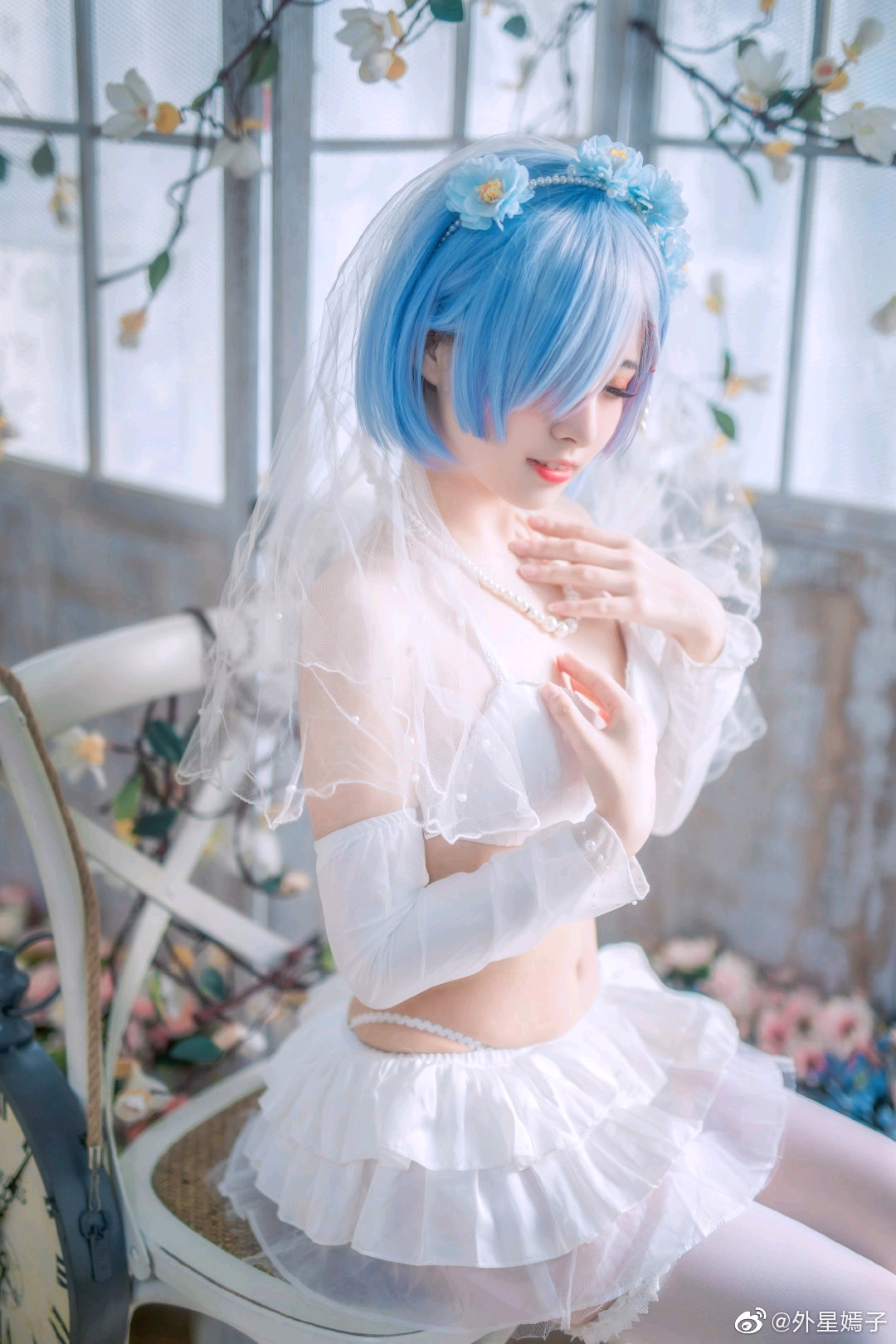 蕾姆花嫁cos 