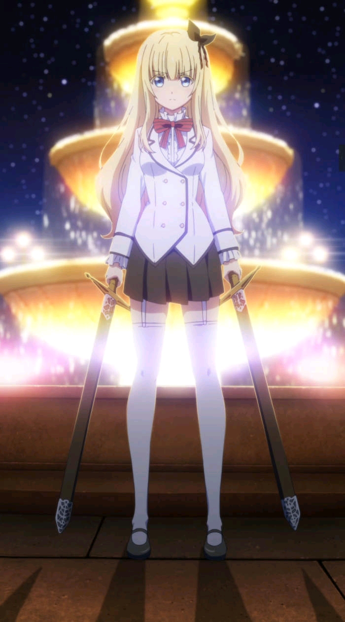 动画第一话佩尔西亚提出决斗的场景