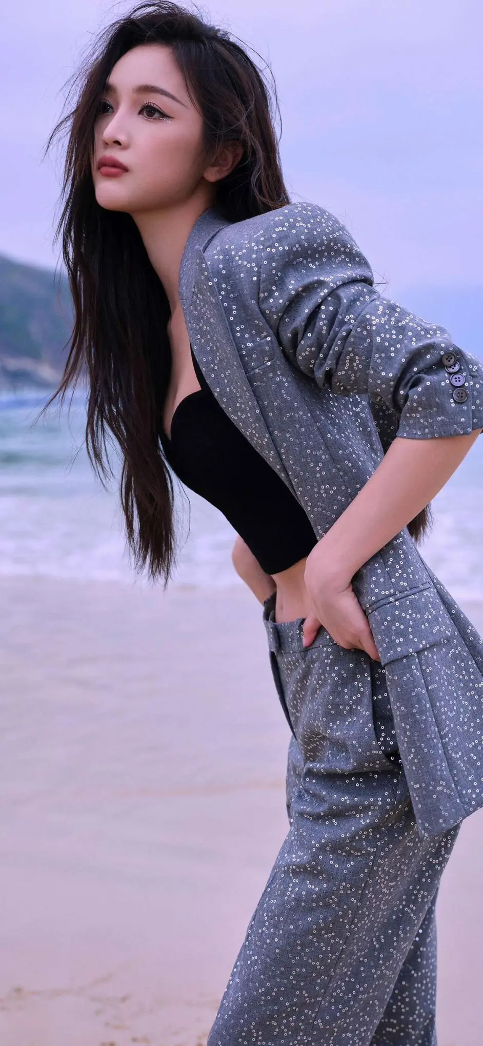 沙滩大片 吴宣仪
