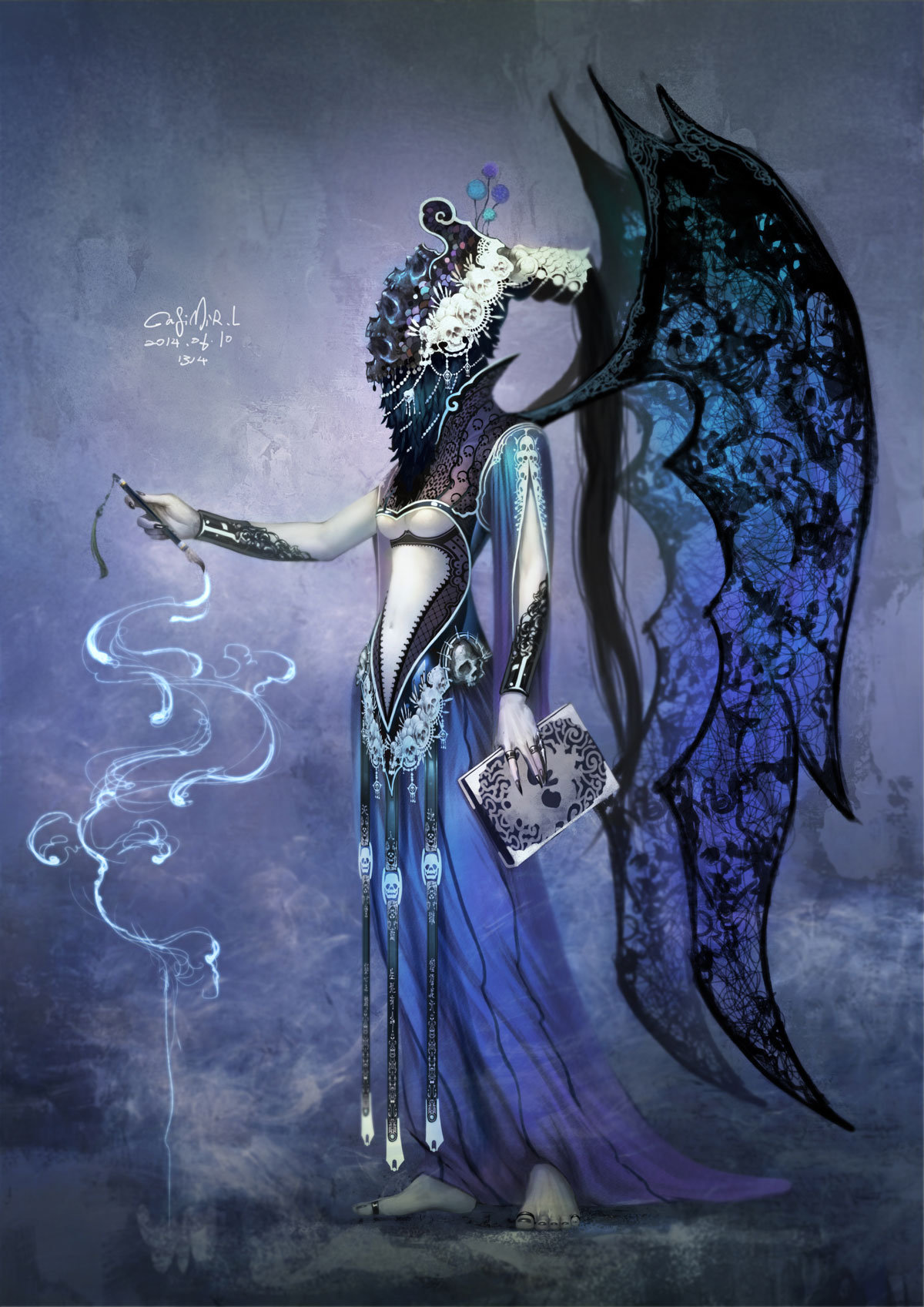 台湾概念插画师casimirlee装饰感很强的插画