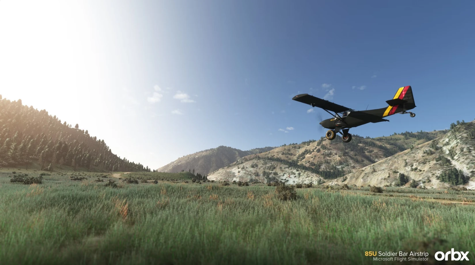 Orbx 为 MSFS 发布 Soldier Bar 简易机场 哔哩哔哩