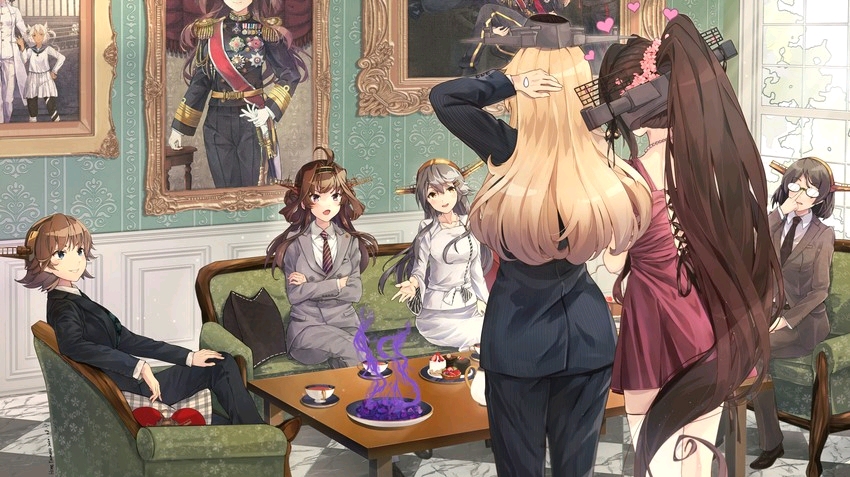 舰队collectionの图003衣阿华(百合向注意)