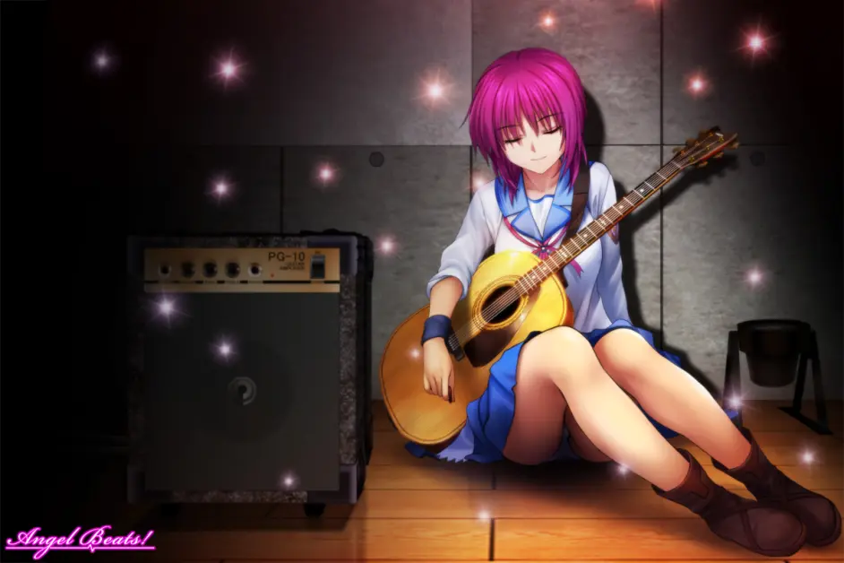 美图推荐 立华奏 Angel Beats 天使的心跳 立于浮华之世 奏响天籁之音 哔哩哔哩