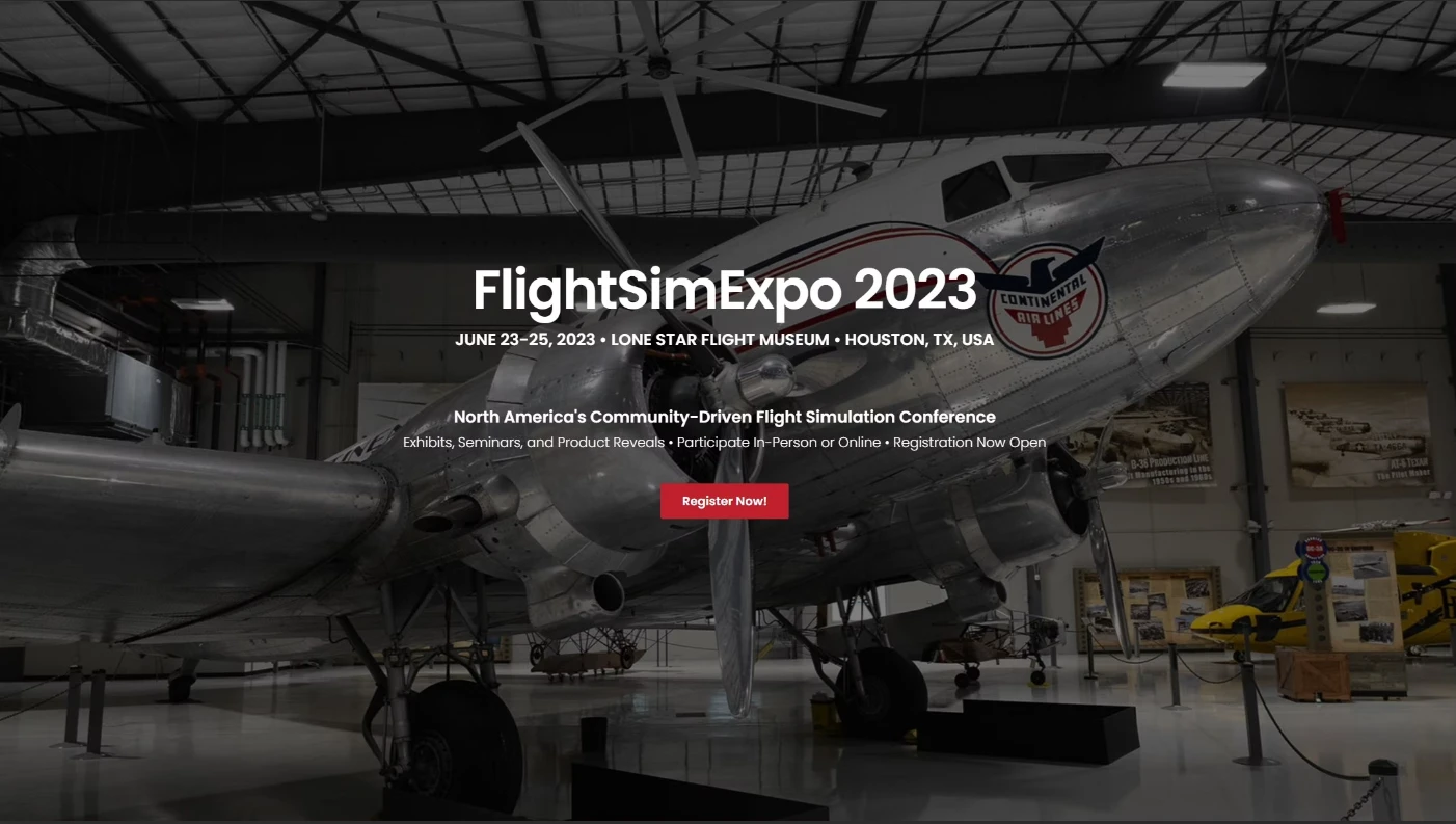 FlightSimExpo 2023 已经有 50 家确认的参展商和赞助商：PMDG、iniBuilds、Navigraph - 哔哩哔哩