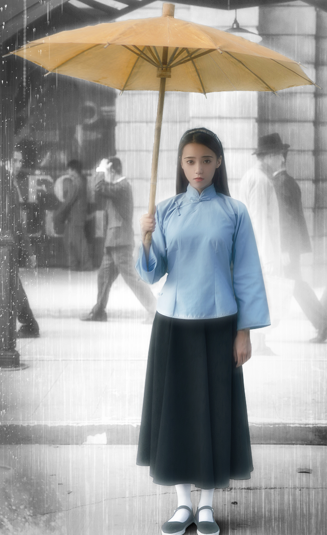 盘点《隐形守护者》中各位女主角的穿着——方敏
