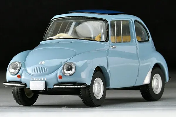 情怀向 Tomytec Subaru 360 1 64成品模型tlv 173b 蓝色 哔哩哔哩