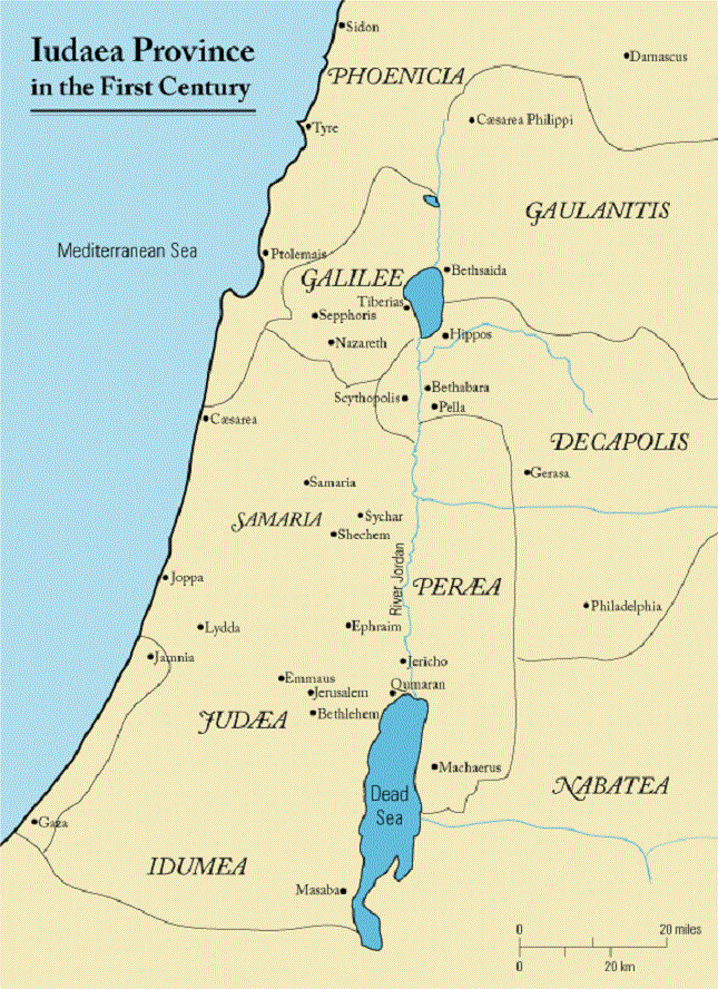 犹太王国地图图片