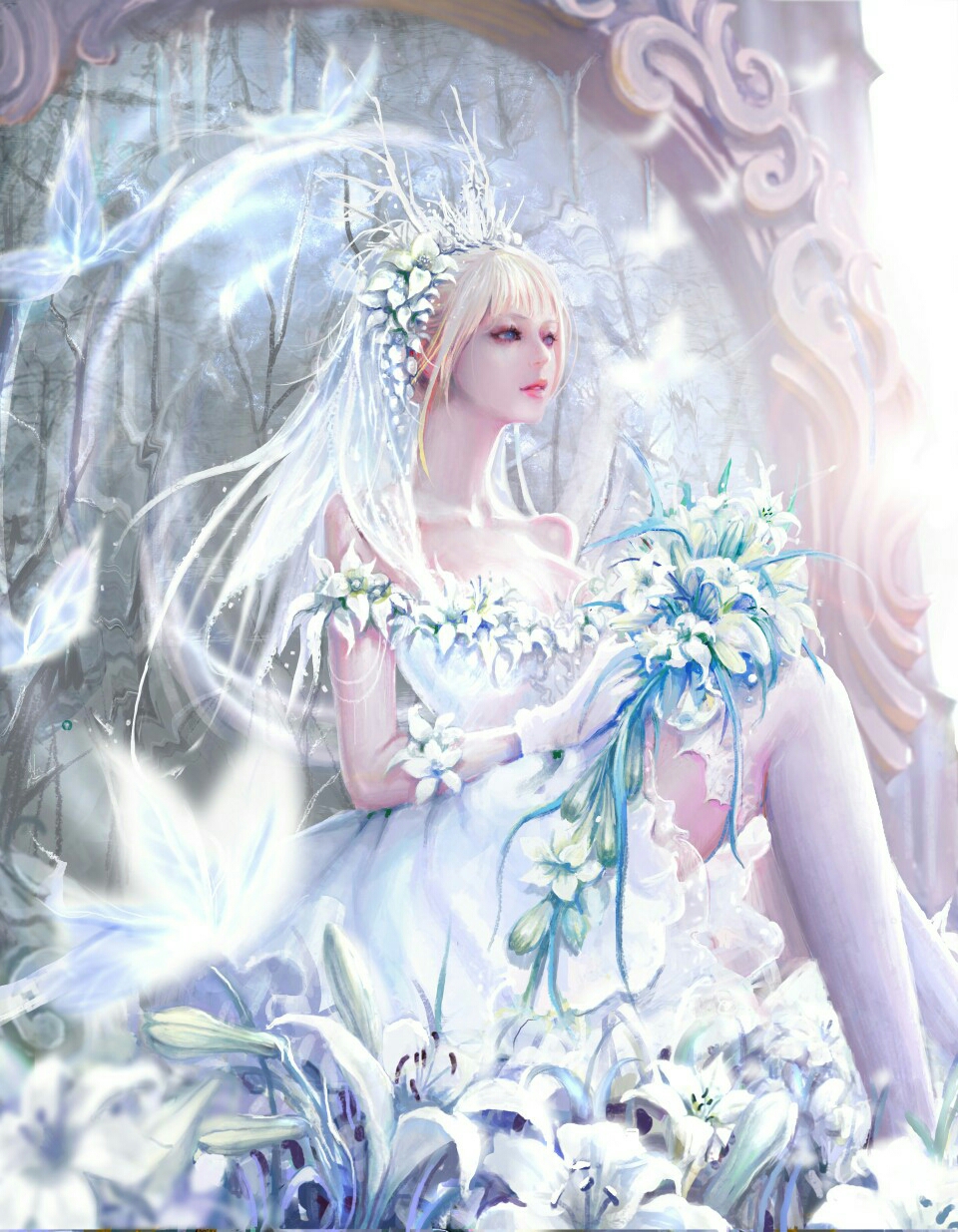 二次元精选高清壁纸33花嫁专题