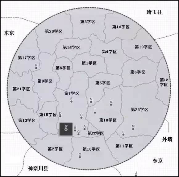 关于学园都市,地图详细解析(中)!