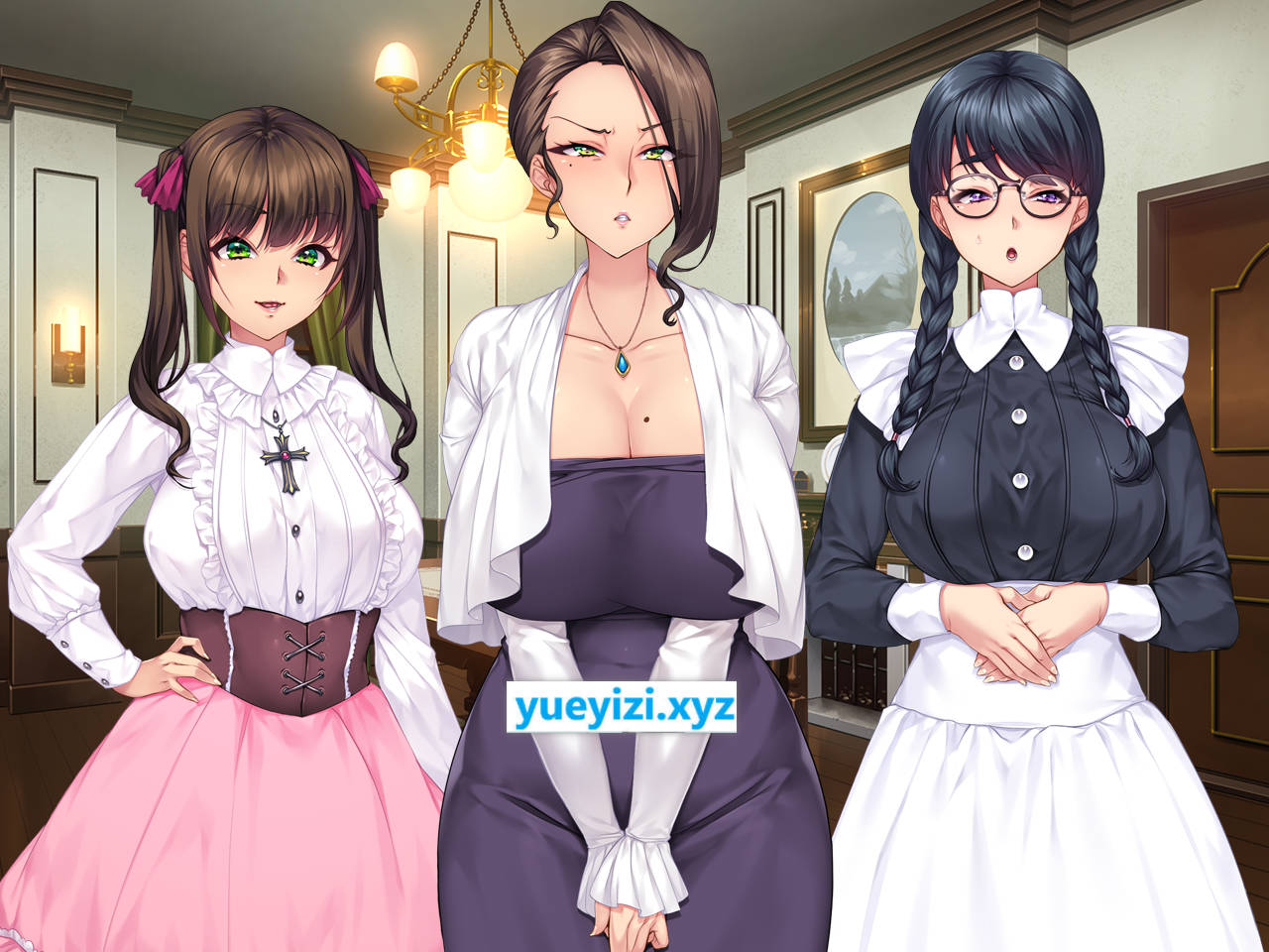 【游戏】电脑[拔作ADV/AI汉化] 邪娠娼馆~淫乱巨乳母娘生贄仪式 [1.3G/百度]【500】
