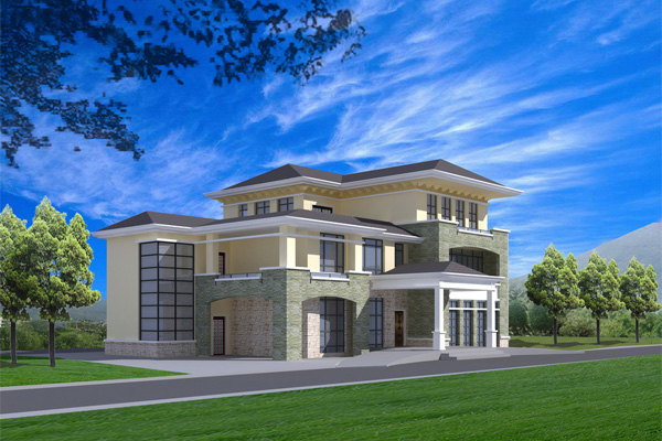 鲁工筑宅轻钢别墅,尊享时尚多彩生活