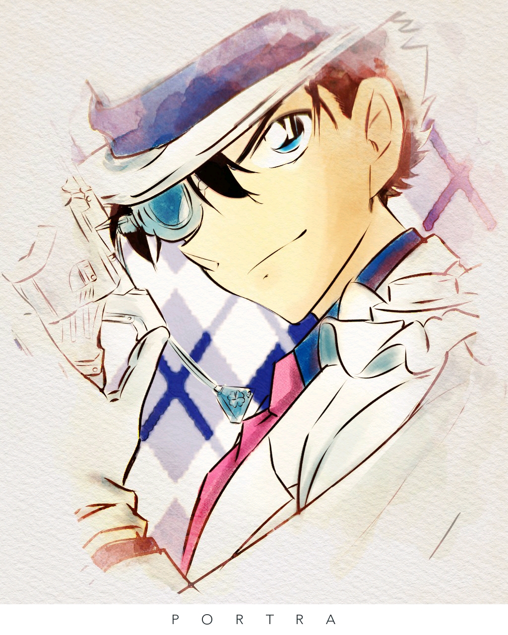 p站高清 怪盗基德&黑羽快斗(美图&壁纸)24