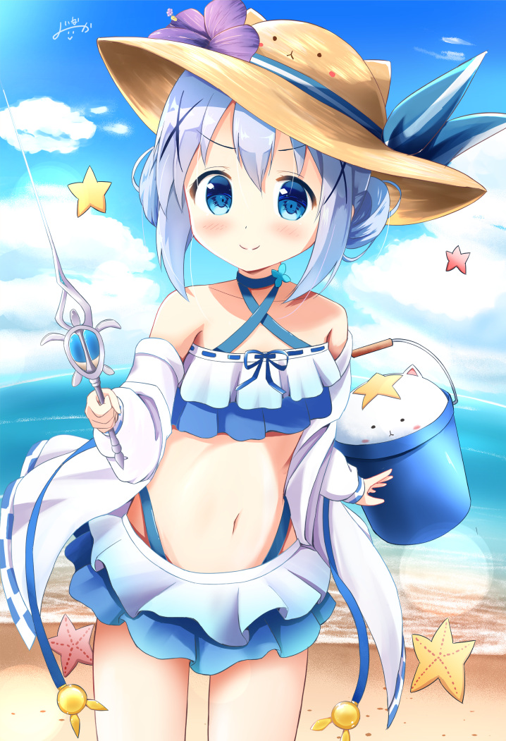 智乃酱的泳装回!智乃酱,阿嗦啵!