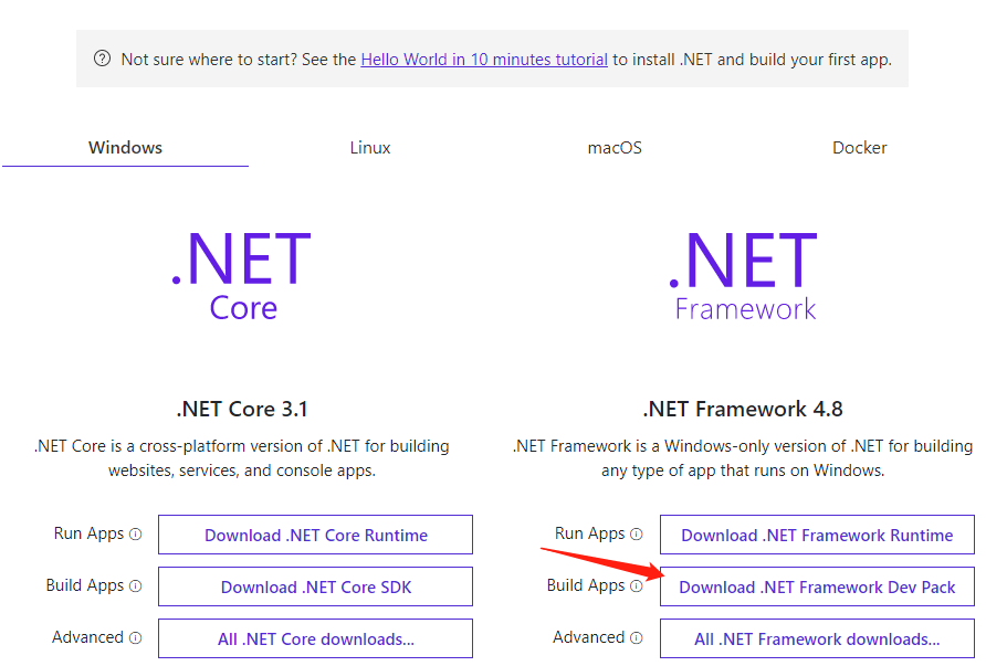 Net framework sdk. Net Framework. .Net Core. Net Framework 4.8.