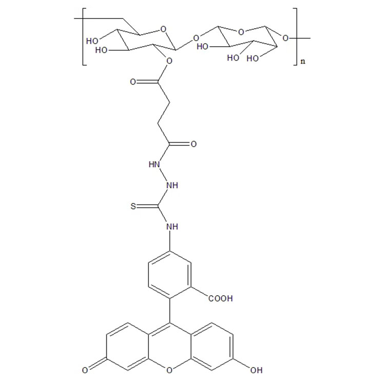 荧光素异硫氰酸酯葡聚糖，60842468，FitcDextran 的激发发射波长为490/520nm 哔哩哔哩