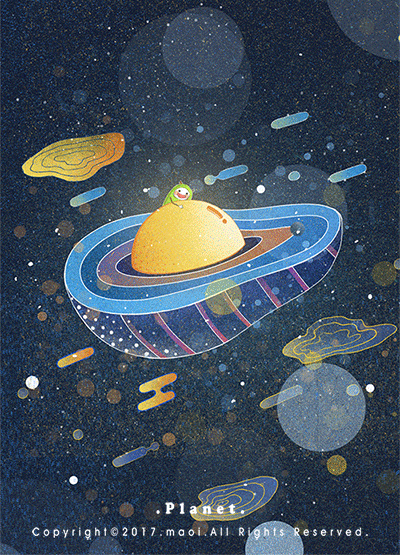 星空插画丨ps如何制作星轨效果