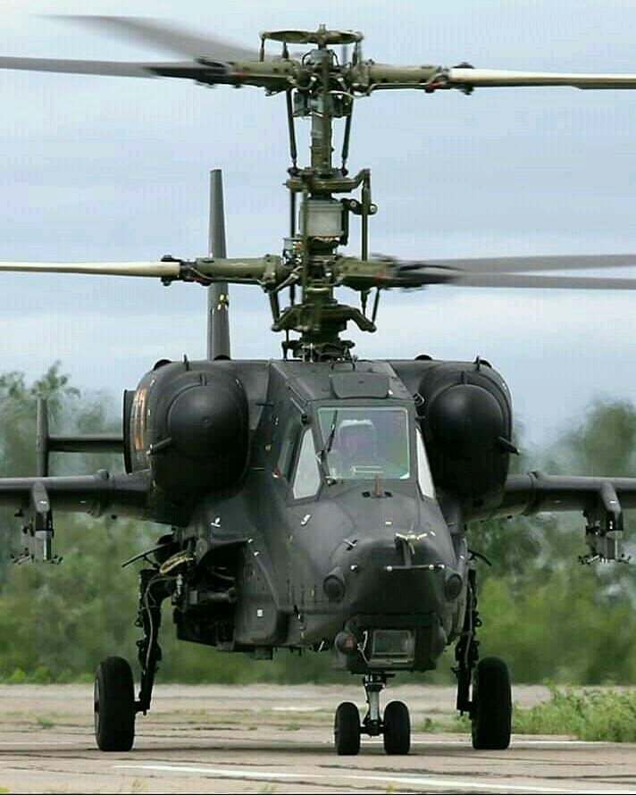 直升机科普——kamov ka-50黑鲨(短吻鳄)攻击直升机及其改型