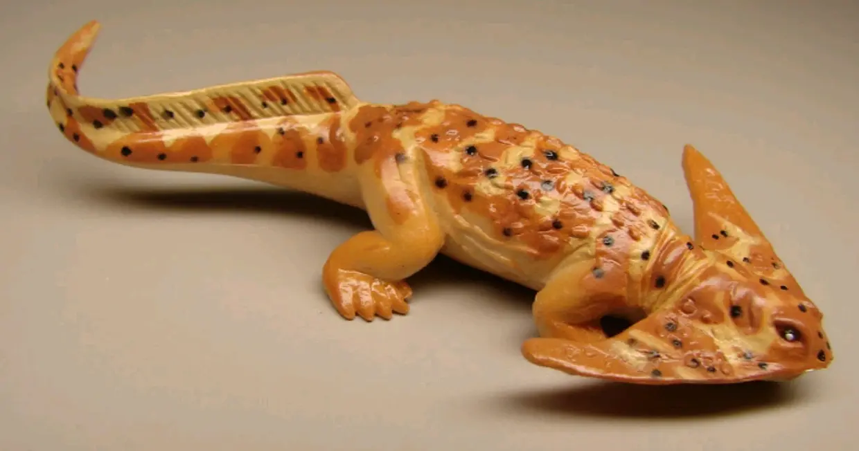 古生代两栖动物玩具 - 哔哩哔哩