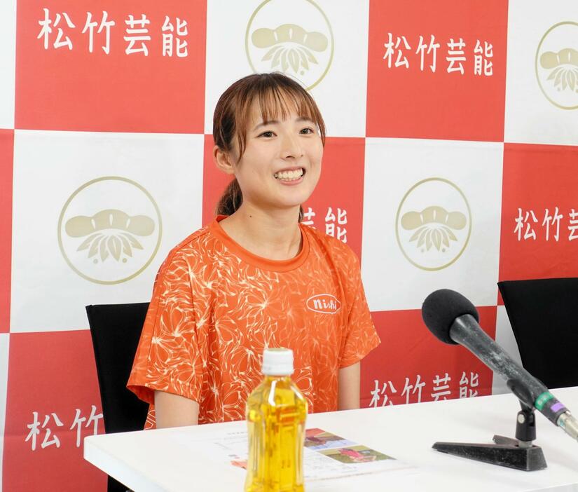 学生女子半程冠军 北川星瑠进军演艺圈松竹艺能 成为代表日本的选手、艺人 哔哩哔哩