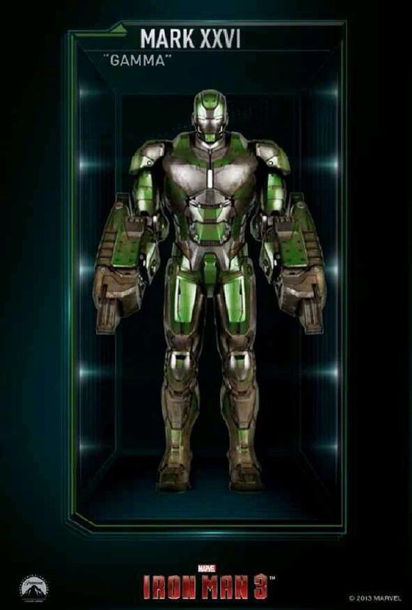 钢铁侠mark(装甲)系列之25-27解析!吹爆妮妮!