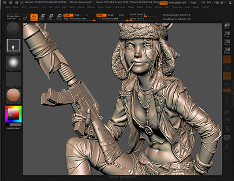ZBrush概况,ZBrush是什么样的软件