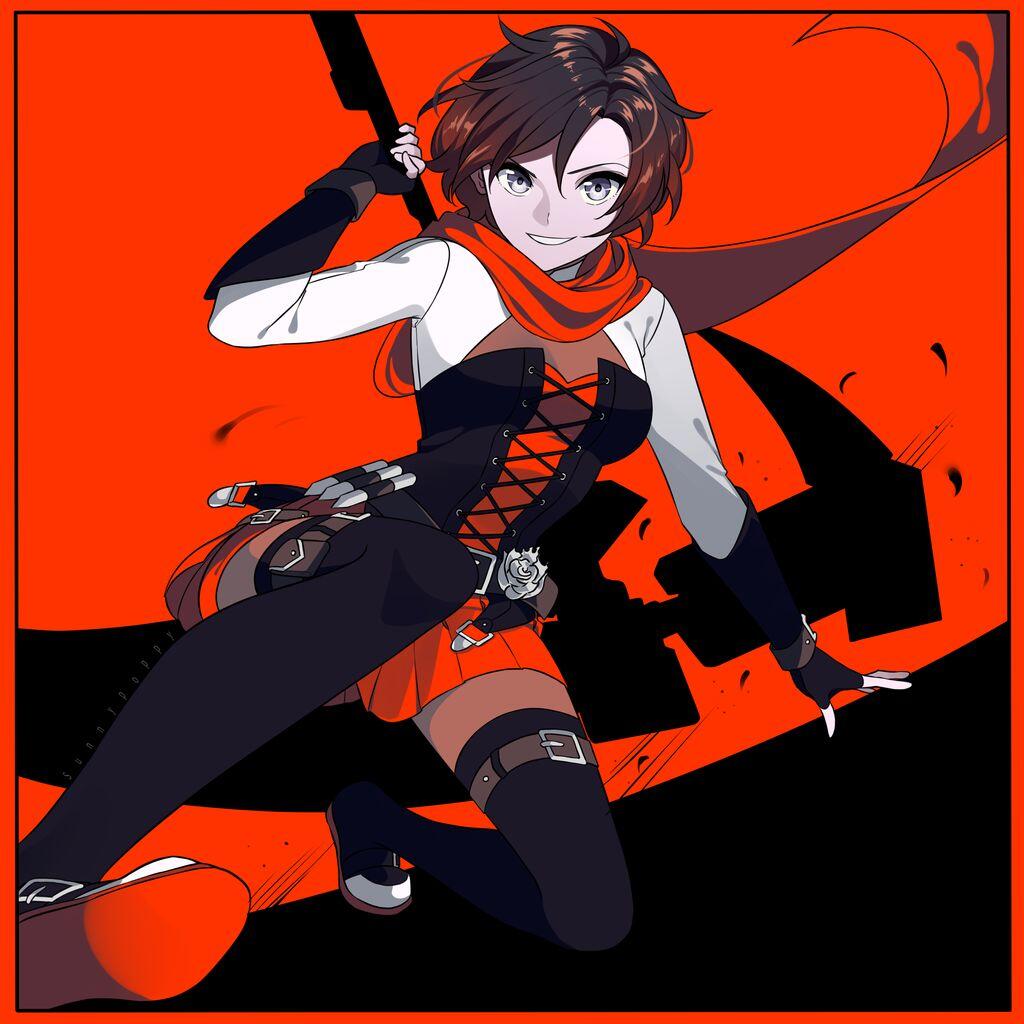 【RWBY】精美人物图包 （ruby篇） - 哔哩哔哩