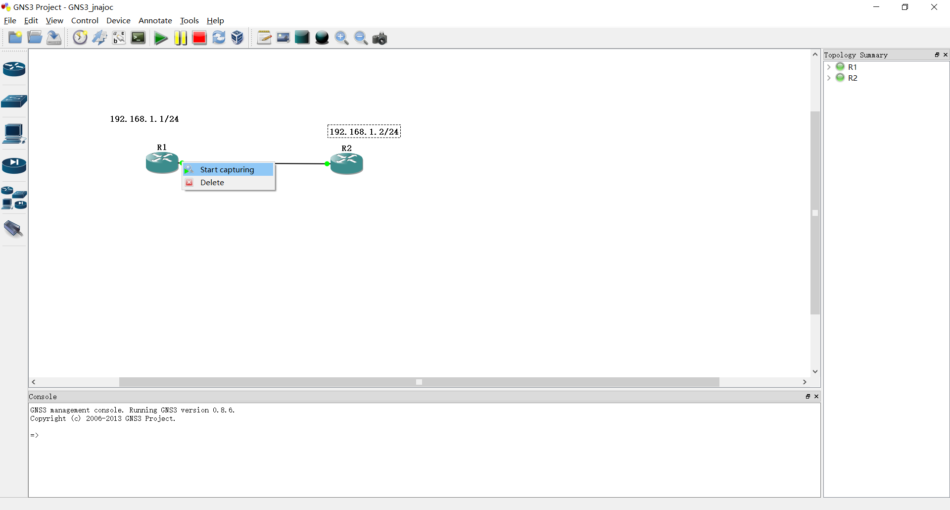 GNS3关联Wireshark抓包软件 哔哩哔哩