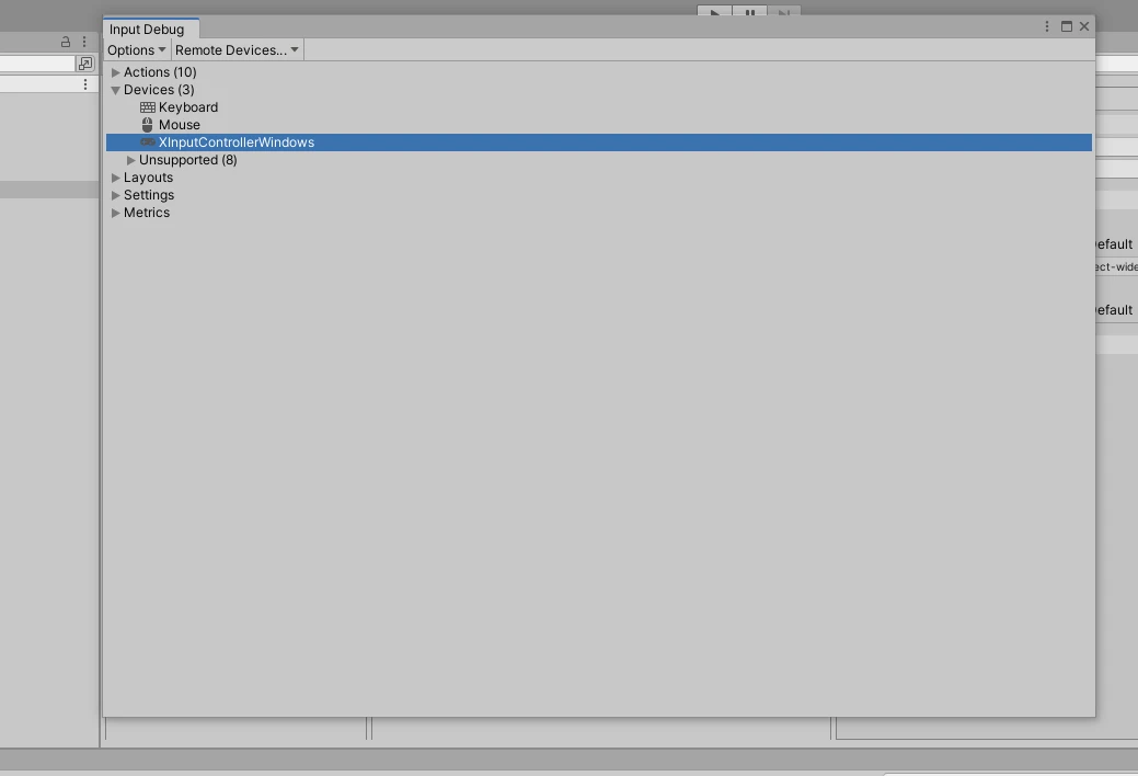 Unity inputsystem 