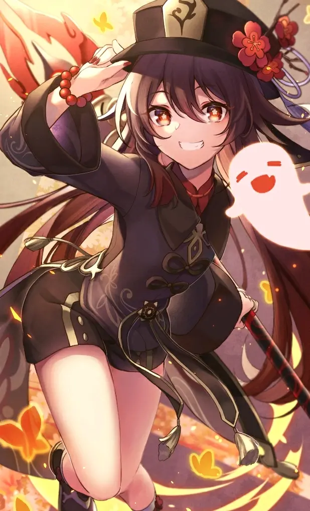 原神 胡桃 橘味 病娇 花与蝶 下 哔哩哔哩